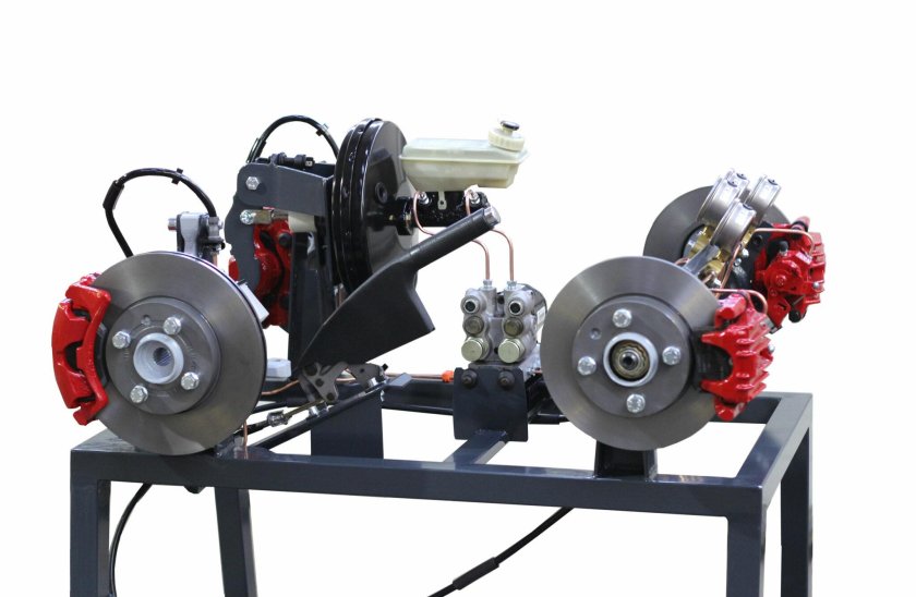 Стенд «тормозная система прицепа»