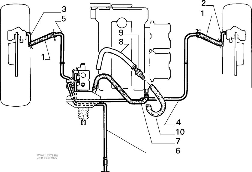 Тормоза Альфа Ромео 75