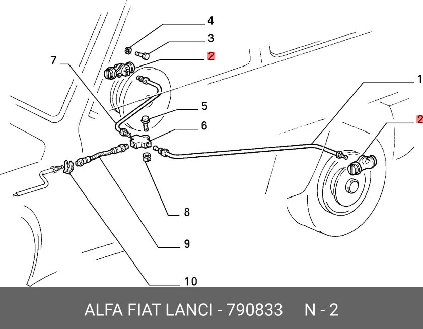 Гидравлический привод тормоза фиат альбеа