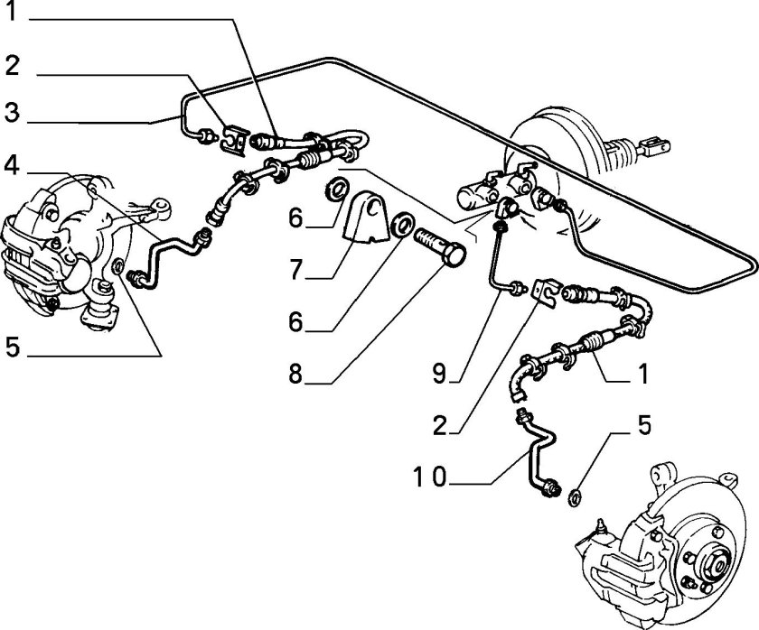 Усилитель тормозных усилий