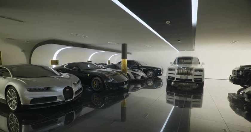 Гараж Криштиану Роналду