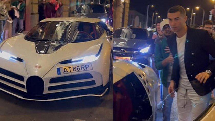 Бугатти Криштиану Роналду