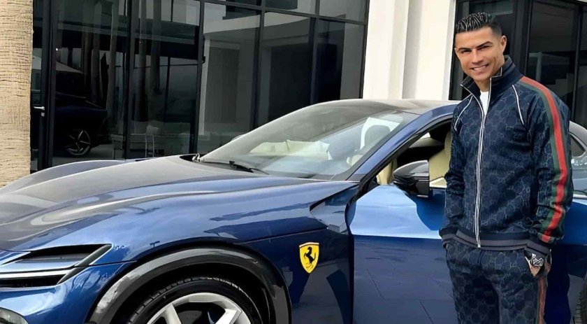 Машина кристиано роналдо