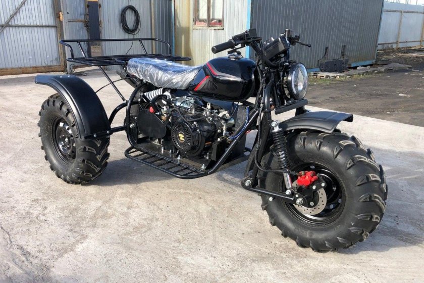 Мотовездеход атаман трайк