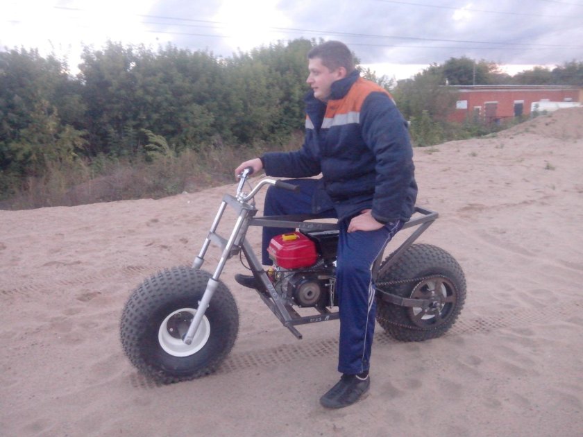 Мотовездеход с двигателем Лифан