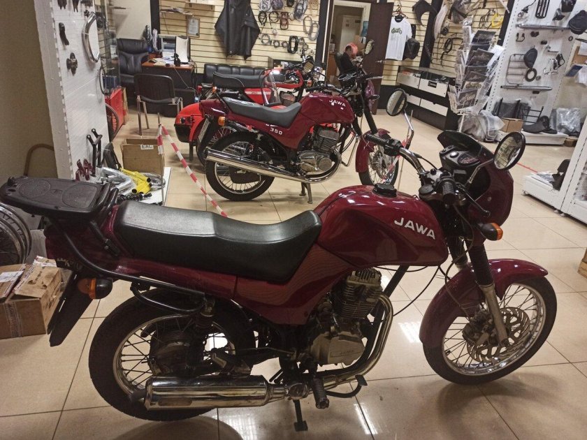 Мотоцикл jawa