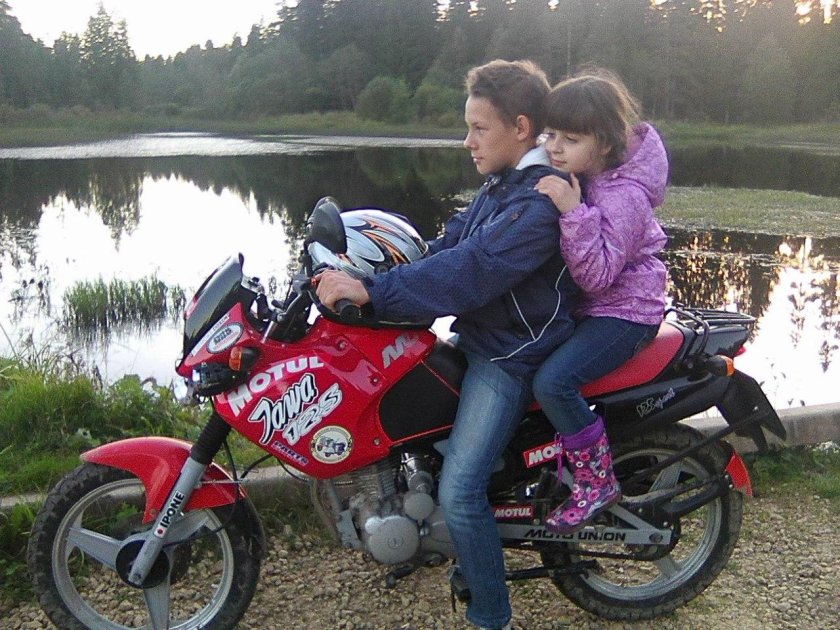 Мини мотоцикл