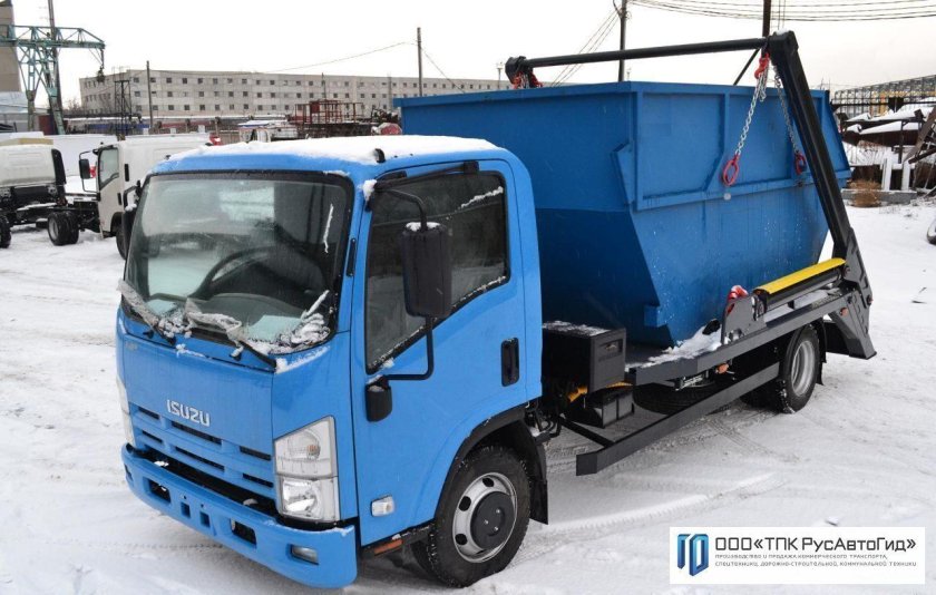 Isuzu NPR 71 мусоровоз