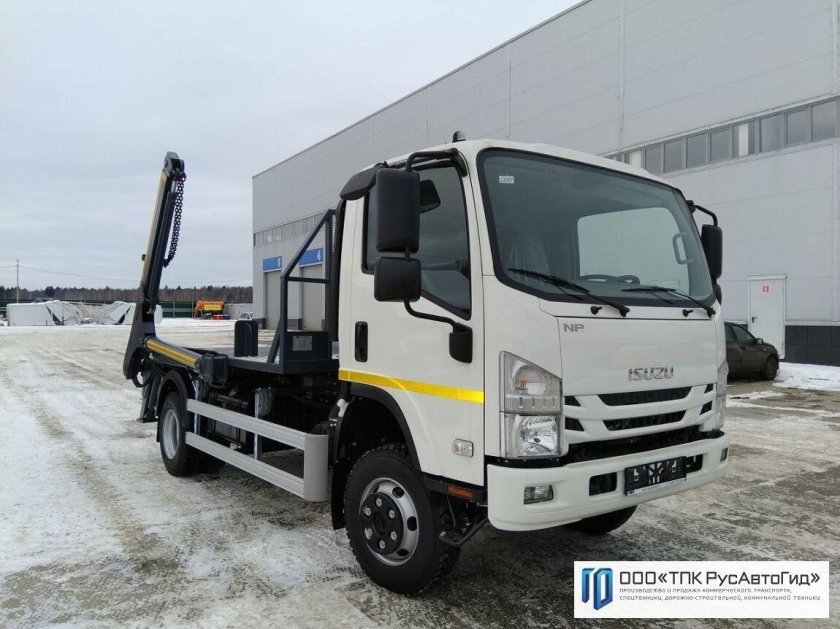 Isuzu nqr90 мусоровоз