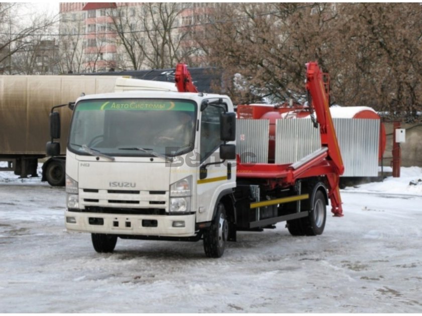 Мусоровоз МК-8512-04 на шасси Isuzu NQR 90l-k
