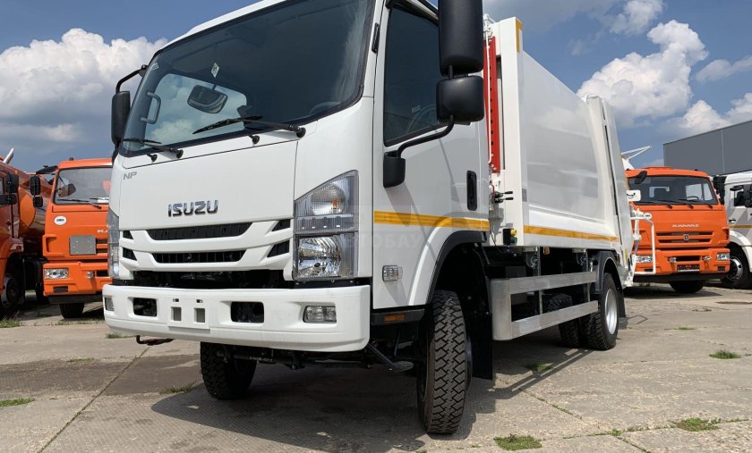 Мусоровоз на шасси Isuzu