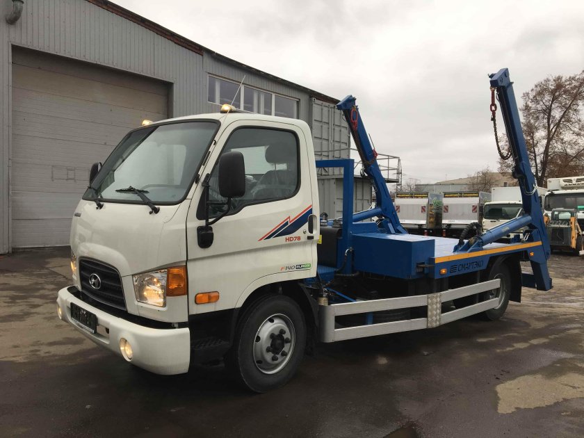 Хендай бункеровоз hd78