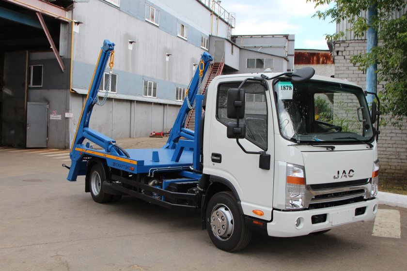 JAC n90 бункеровоз