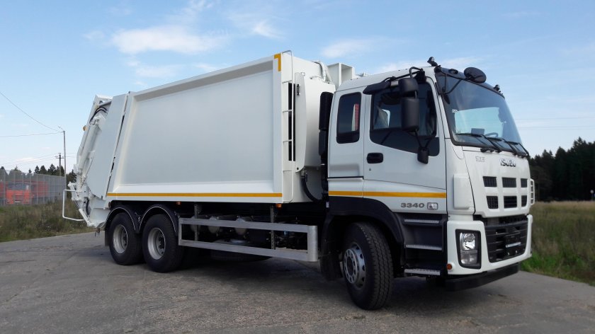 Мусоровоз Исузу