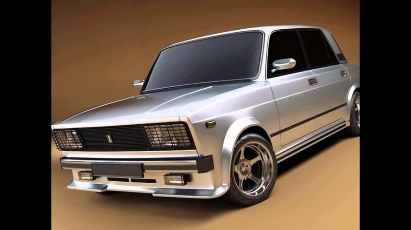 Ваз 2107 в обвесе