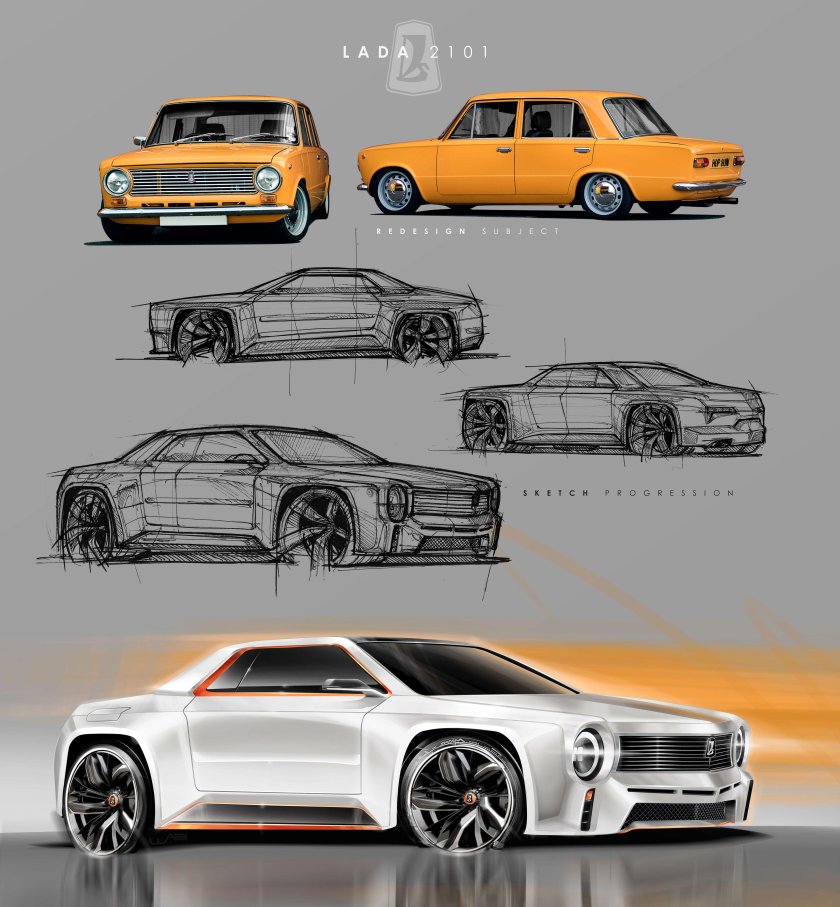 Лада 2106 концепт