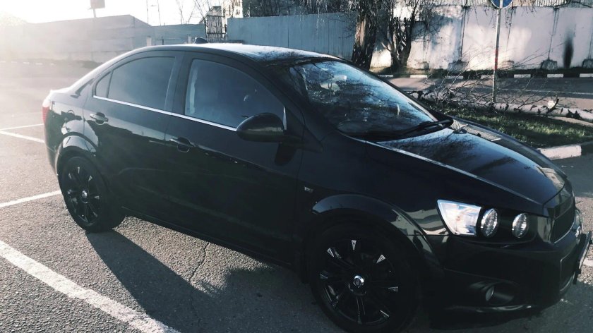 Авео т300 черная