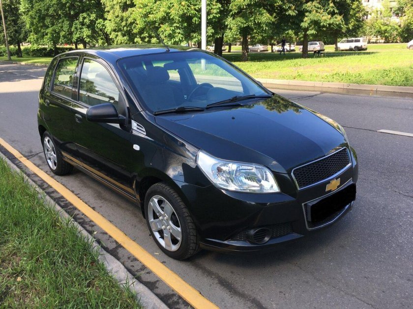 Chevrolet Aveo 2011 черный