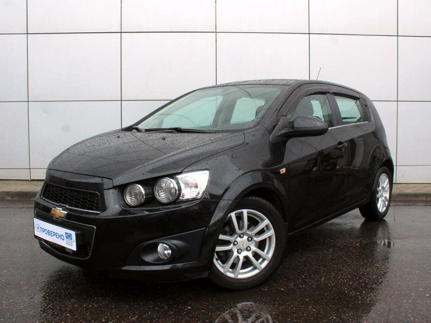 Chevrolet Aveo 2013 черный