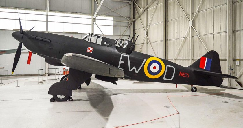 Самолёт Boulton Paul Defiant