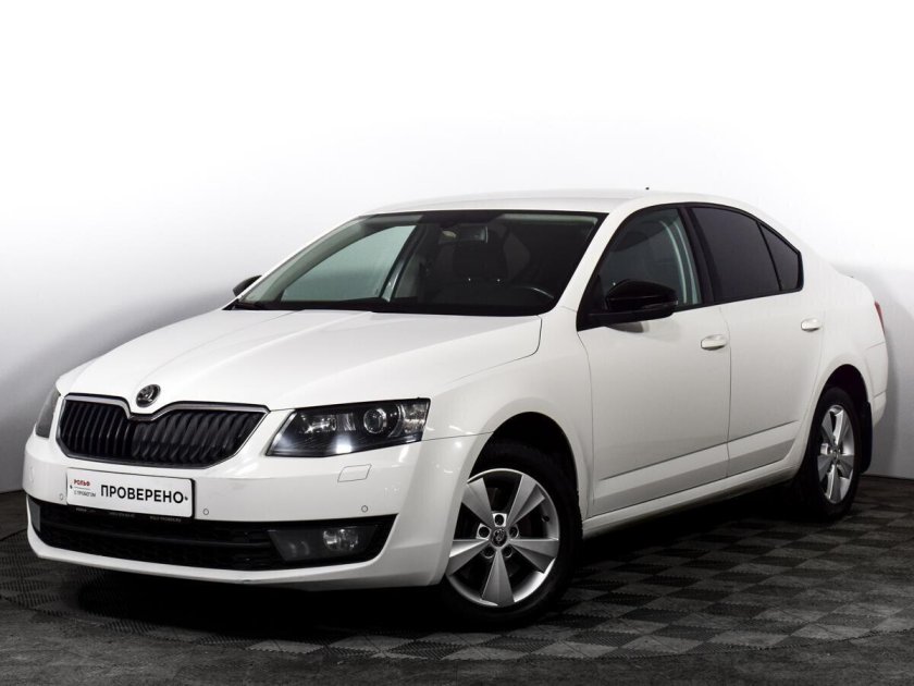 Skoda Octavia 2013 — 2017 III белый