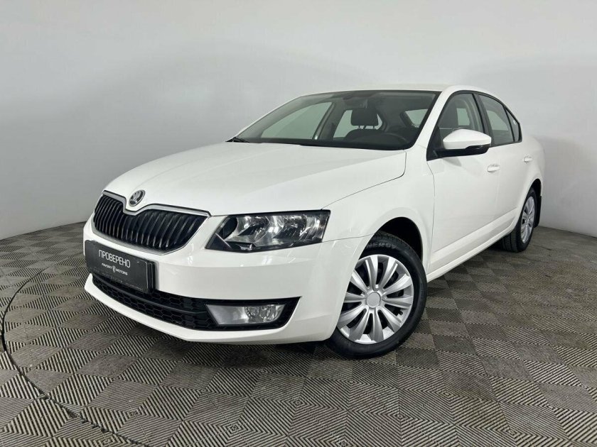 Шкода октавия 2013 год белая