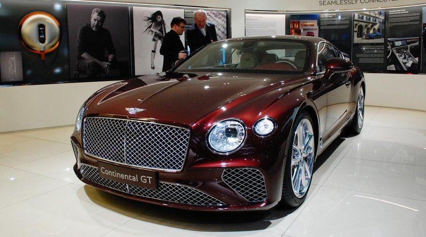 Бентли Континенталь gt 2023