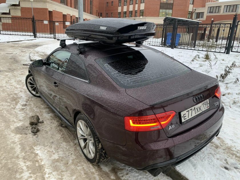 Audi a5 бокс на крышу