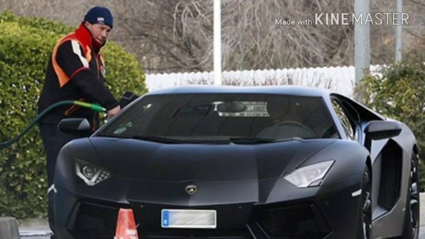 Криштиану Роналду и Ламборджини