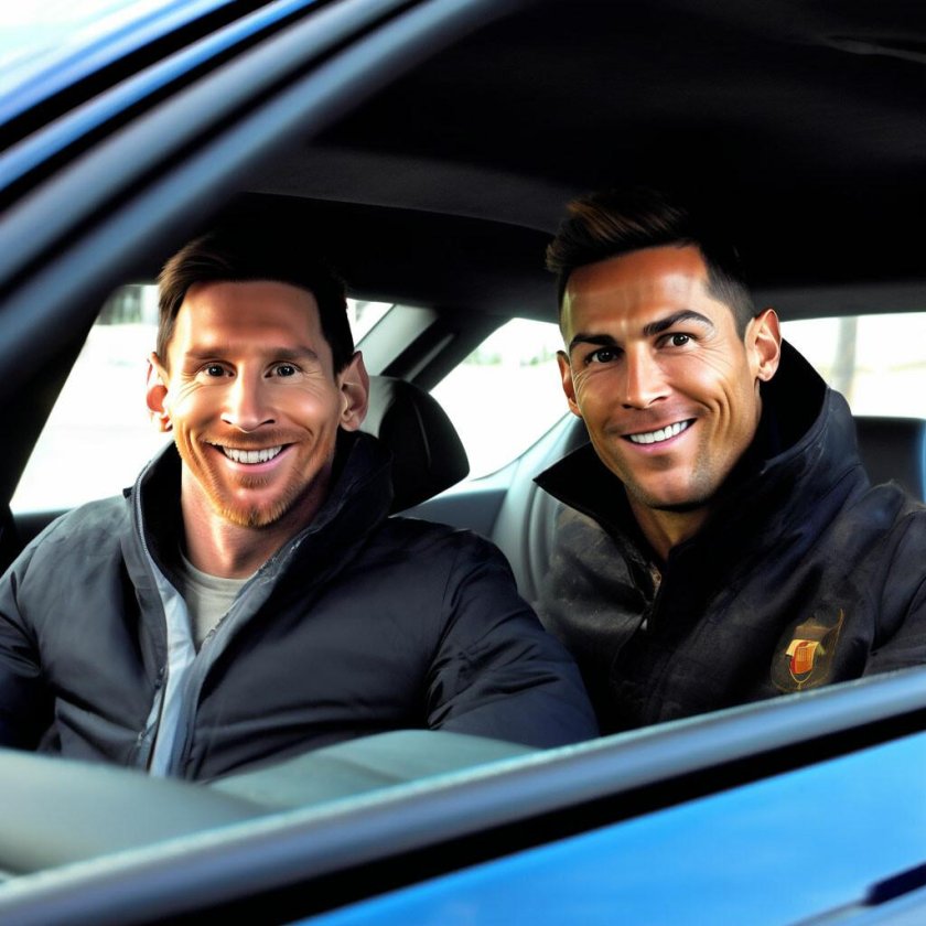 Месси и криштиану роналду