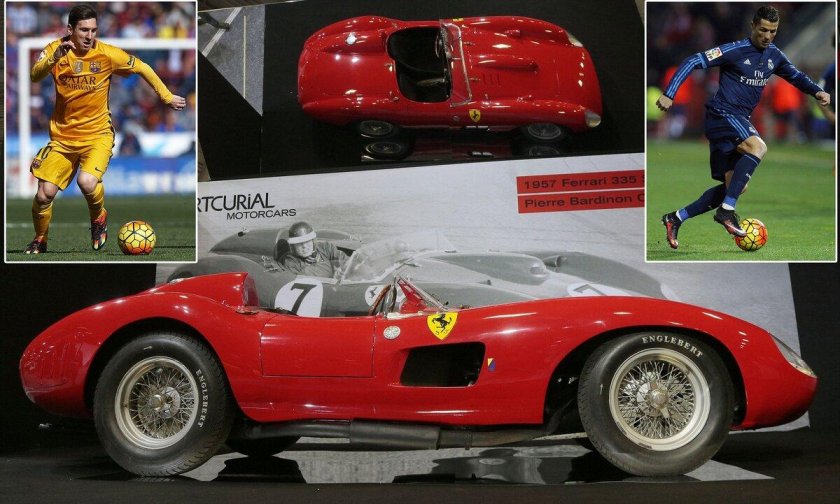 Ferrari 335 s Spider Scaglietti Месси