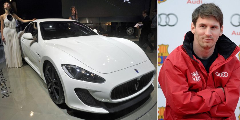 Машины Лионеля Месси