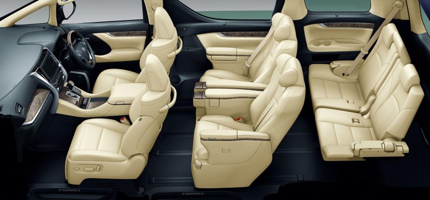 Тойота альфард 2022 салон