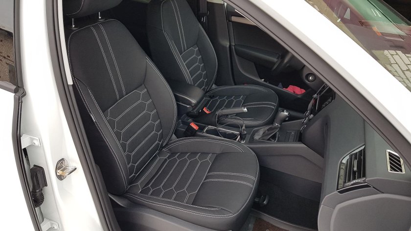 Чехлы экокожа Шкода Октавия а7