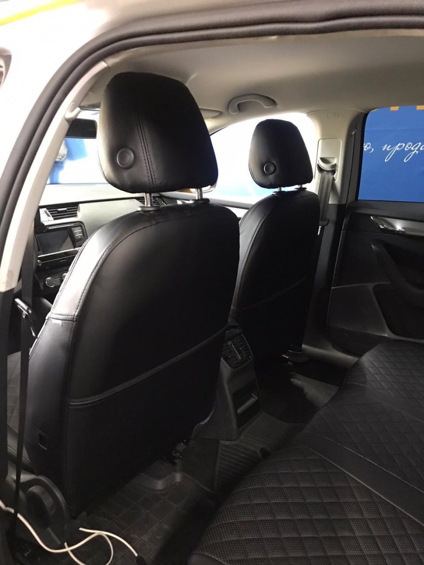 Шкода октавия а8 чехлы