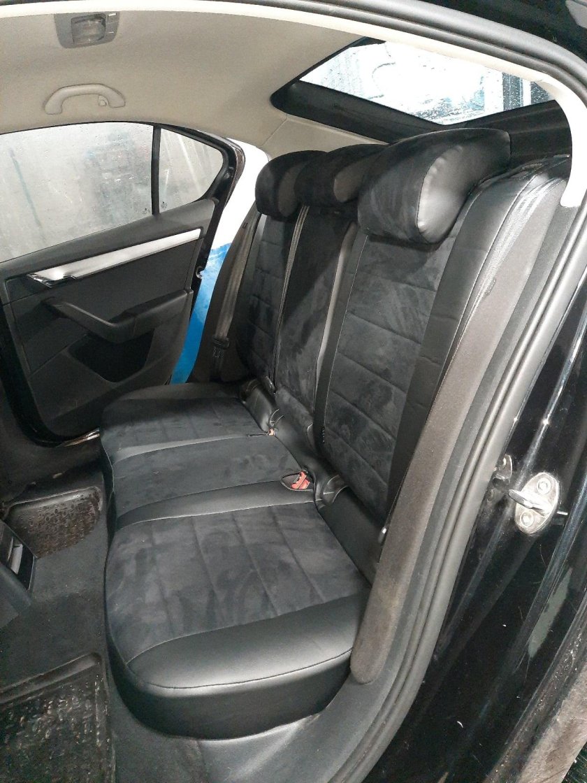 Чехлы шкода октавия а5 алькантара