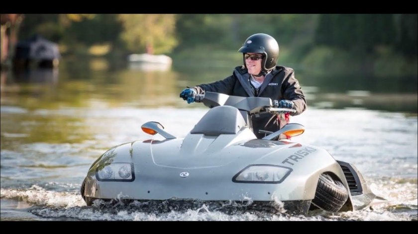 Мотоцикл амфибия biski