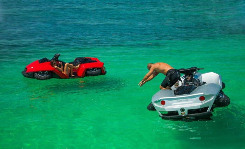 Квадроцикл-амфибия Quadski