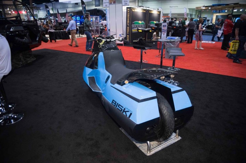 Мотоцикл амфибия biski