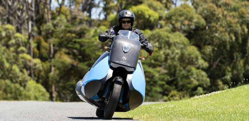 Мотоцикл амфибия biski