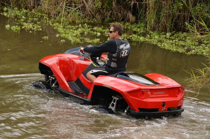 Квадроцикл-амфибия Quadski
