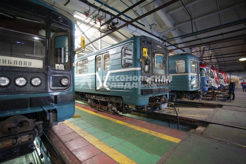 Депо московского метрополитена