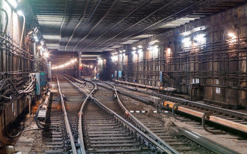 Тоннели около станции Свиблово