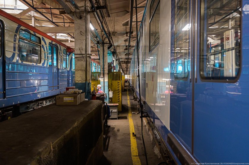 Электродепо северное московского метрополитена