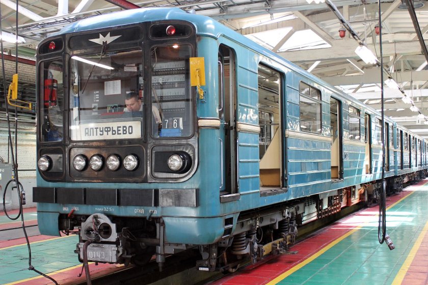 81-717 В депо Владыкино