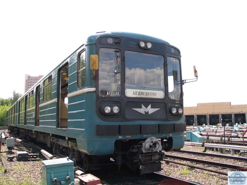 Номерной в депо Свиблово