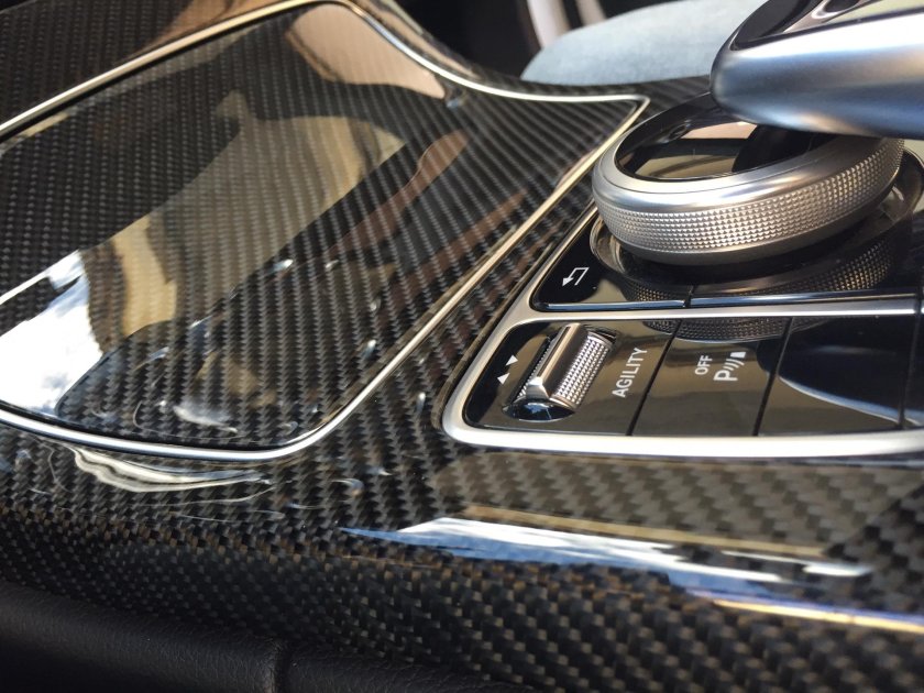 Ламинация карбоном w166