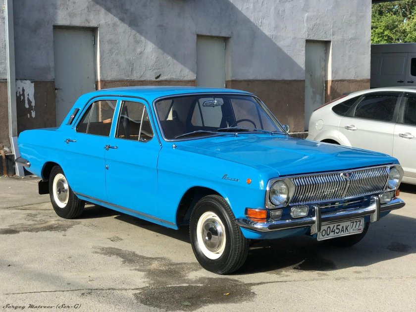 ГАЗ 24 Rebel Blue