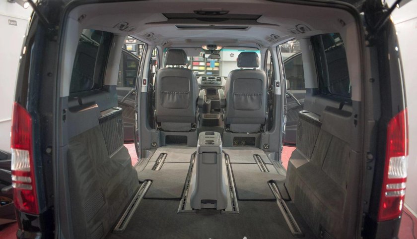 Мерседес Виана 2005 салон