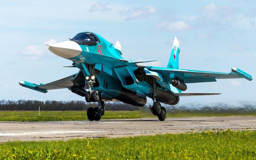 Су-34 двухдвигательный реактивный